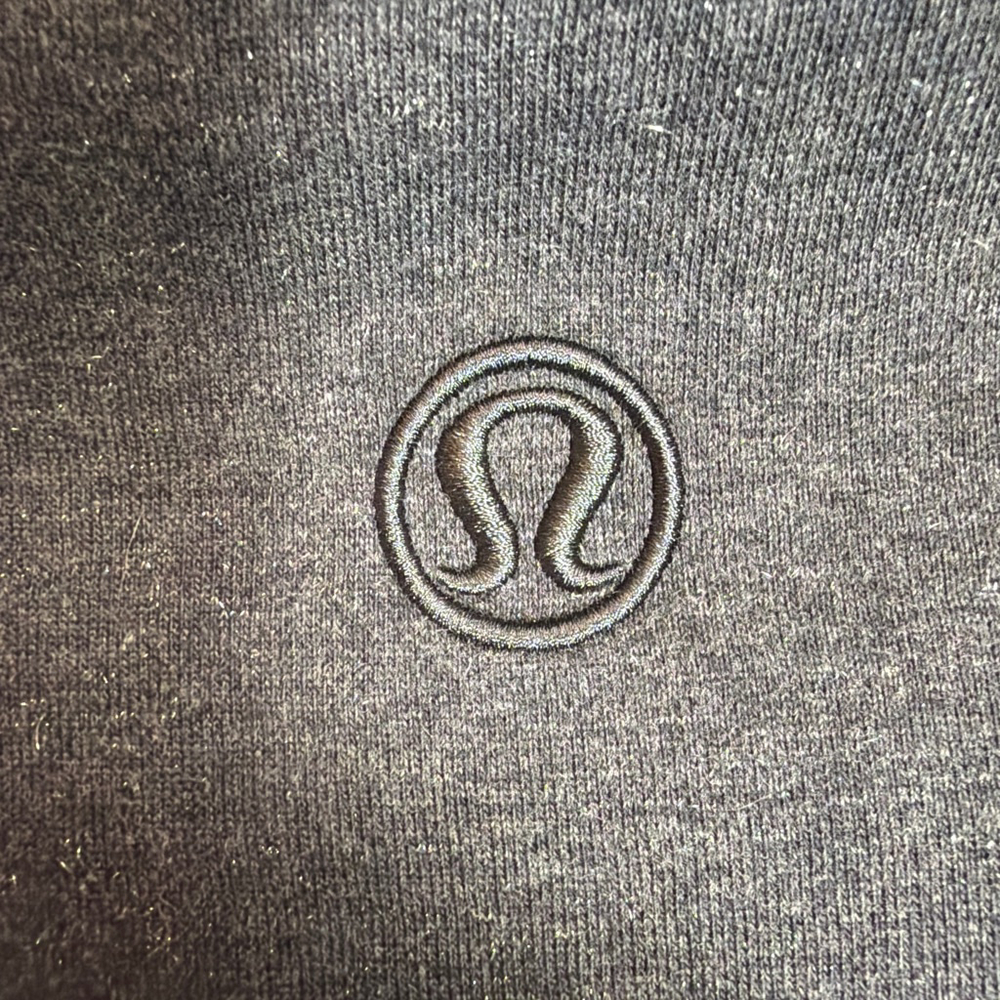Lululemon Full Zip Scuba Fleece Yoga Athletic Jacket Funnel Neck Gray Sparkle XS - Picture 6 of 7